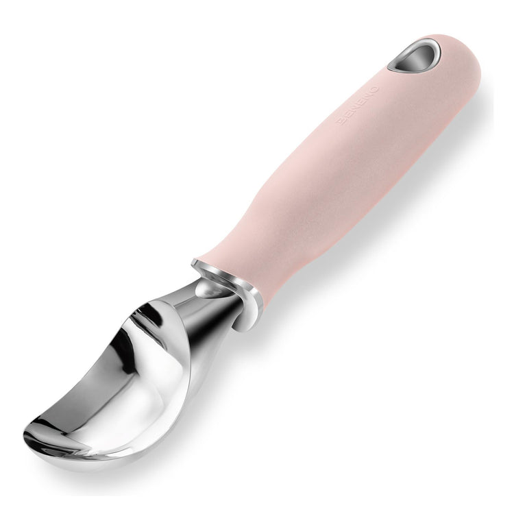 Premium Heavy Duty Ice Cream Scoop with Ergonomic Grip Handle