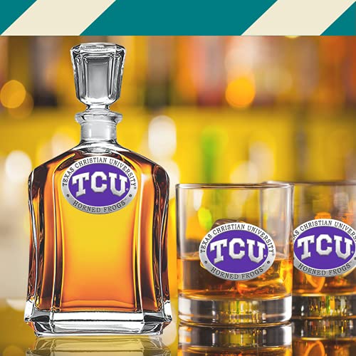 TCU Capitol Decanter
