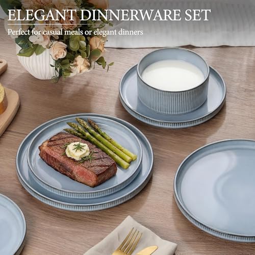 Stoneware Dinnerware Sets for 2