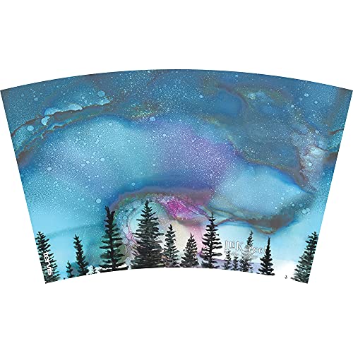 Inkreel The Heavens Made in USA Double Walled Insulated Tumbler Travel Cup Keeps Drinks Cold & Hot (Inkreel - The Heavens / 16oz Classic Tumbler with Travel Lid)