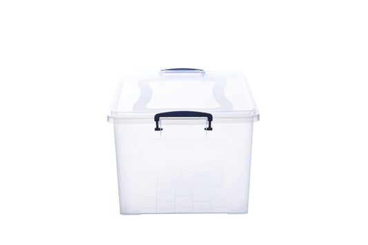 Storage Bins with Lids (4 Count)