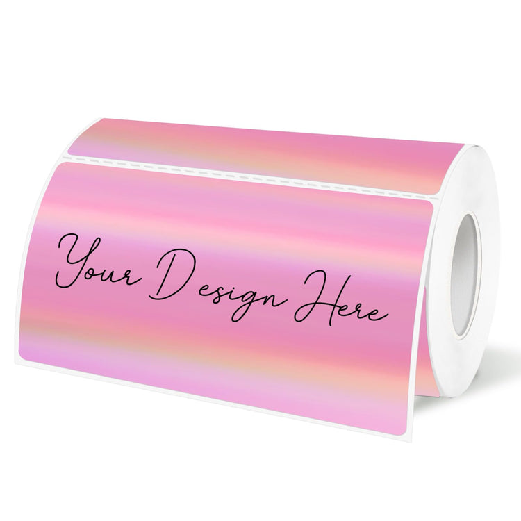 2x4 Inch Holographic Thermal Labels