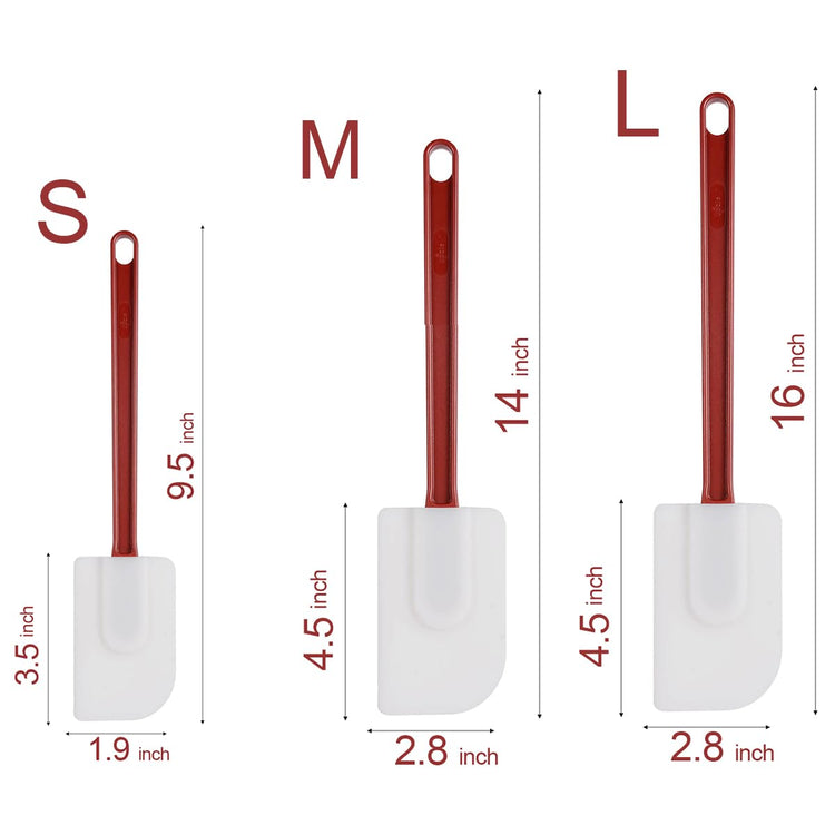 Silicone High Heat Spatula Set