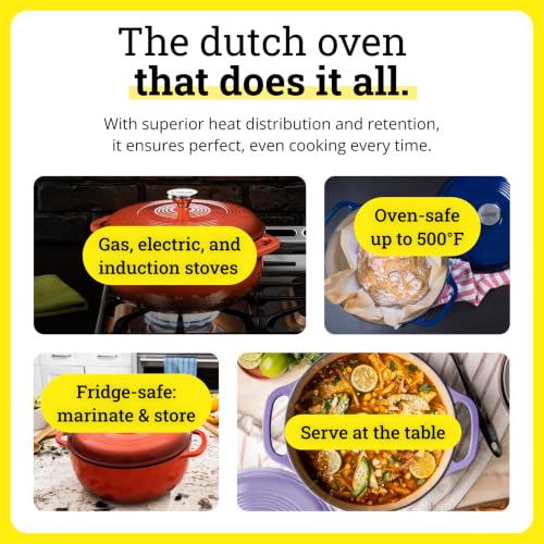 Essential Enamel Cast Iron Dutch Oven