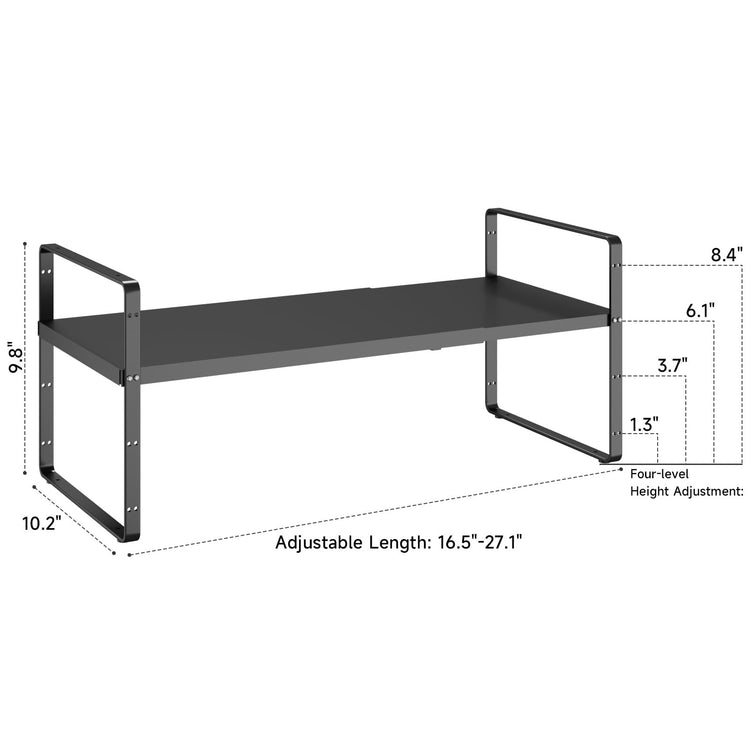 16.5~27.1" Expandable Shelf (16 Count)