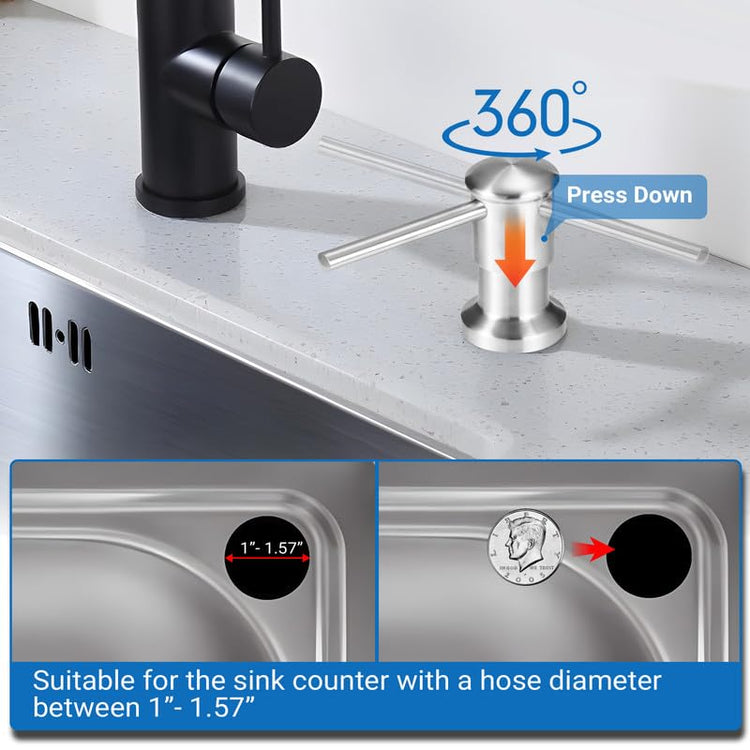 Soap Dispenser for Kitchen Sink