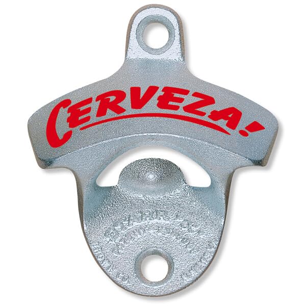 Original Cerveza Wall Mounted Bottle Opener