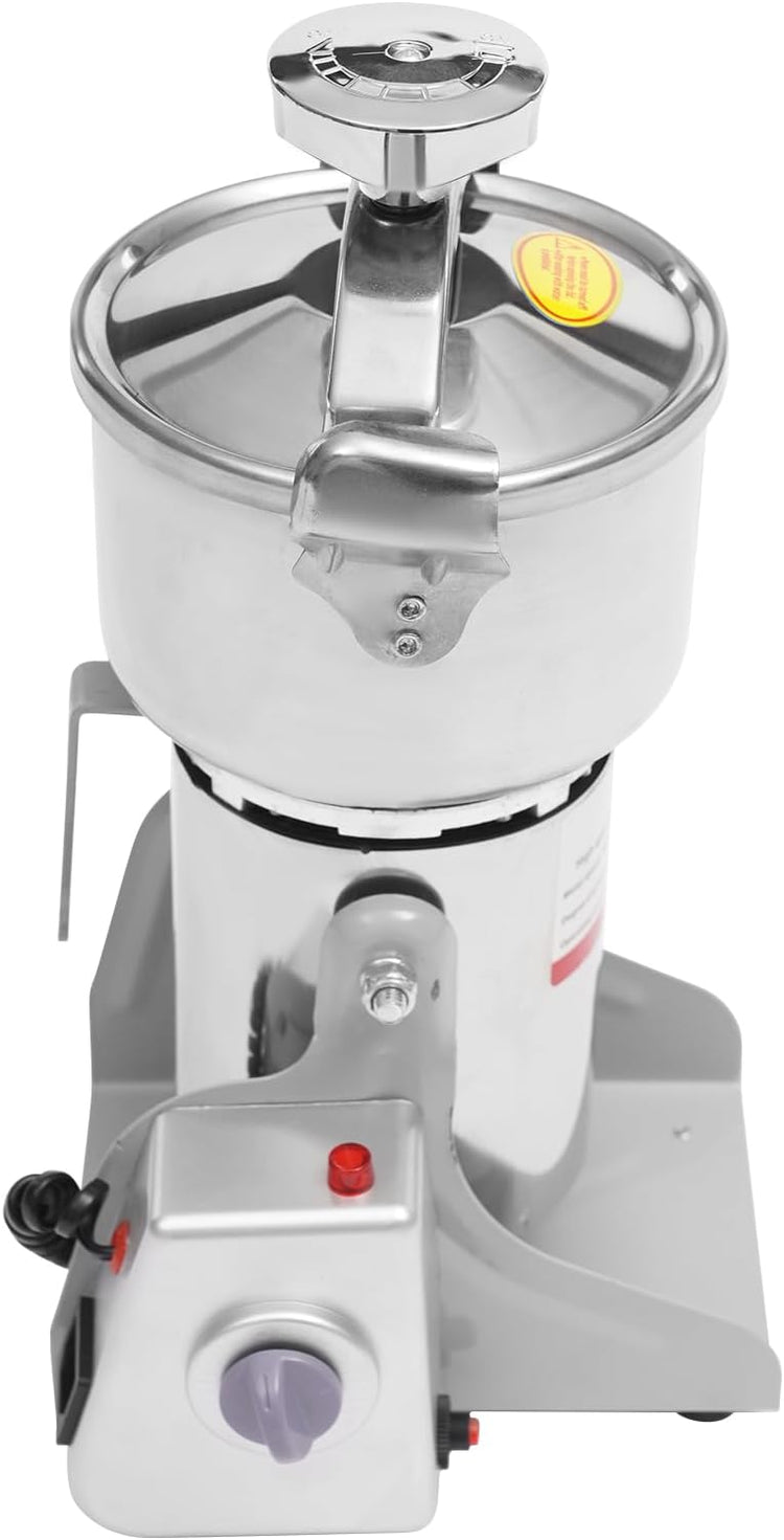 Electric Grain Mill Grinder High Speed 30000r/min Powder Machine Grain Spice Herb Grinder Dry Grinder Machine Stainless Steel Powder Grinder for Dry Spice Herbs Grains Coffee Rice Pepper (1000g 3600W)