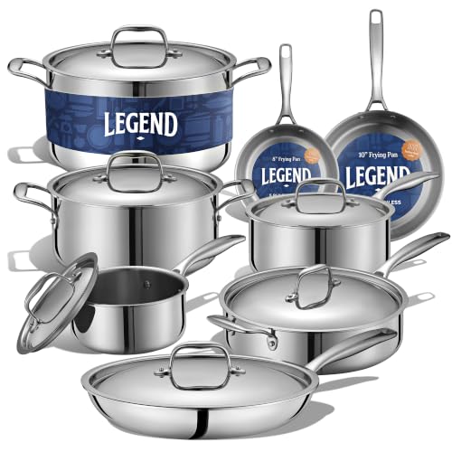 5 Ply Stainless Steel Cookware Set (14 Count)