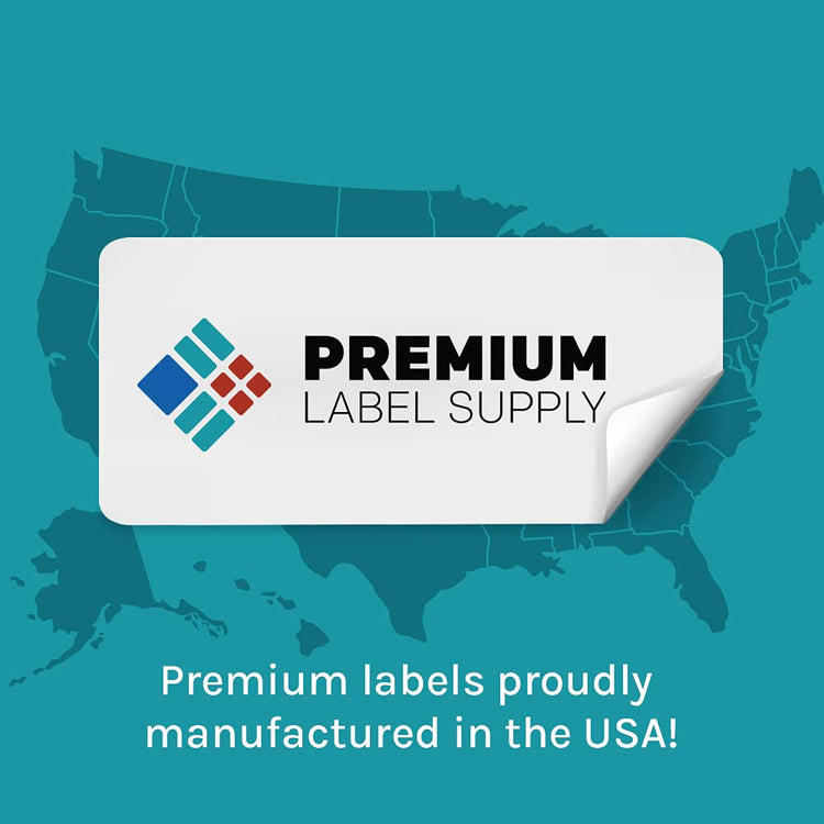 White Sticker FBA Labels (600 Count)