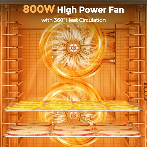 800W Food Dehydrator with 16 Trays for Jerky