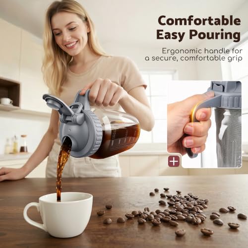 Cold Brew Coffee Maker (64 Ounces / Gray)