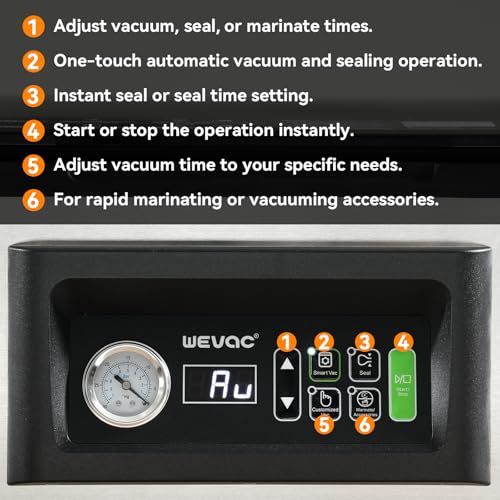 12" Chamber Vacuum Sealer for Food