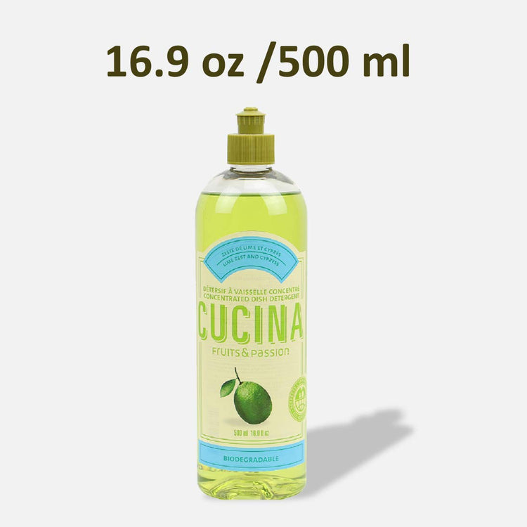 Cucina Lime Zest and Cypress 16.9 oz Concentrated Dish Detergent (16.9 Fl Oz)