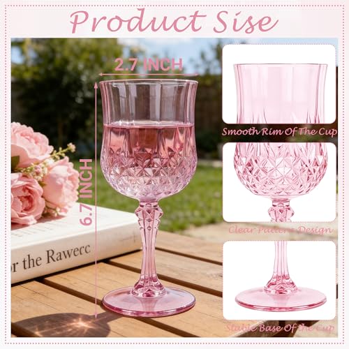 100Pack Plastic Wine Glasses (100 Count)