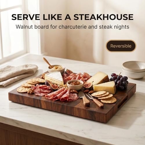 Walnut Butcher Block Cutting Board