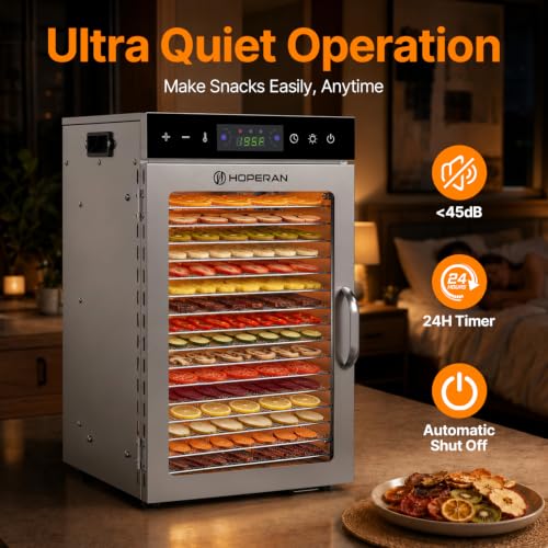 16 Tray Food Dehydrator Machine for Jerky