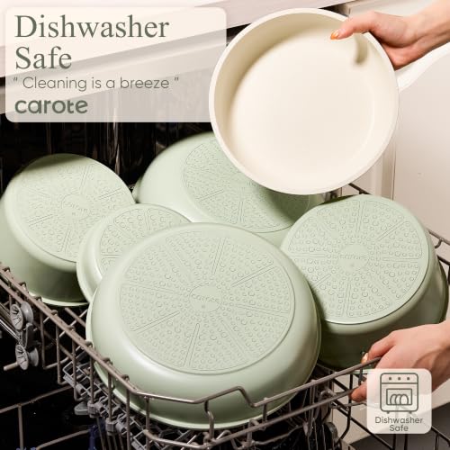 19pcs Pots and Pans Set Non Stick (11 Count)