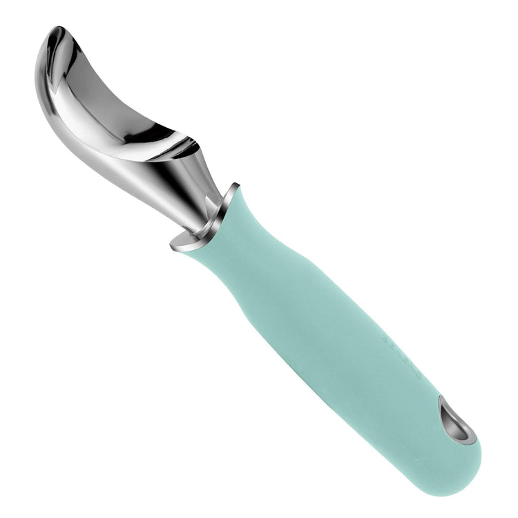 Premium Heavy Duty Ice Cream Scoop with Ergonomic Grip Handle