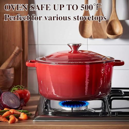 Enameled Cast Iron Dutch Oven