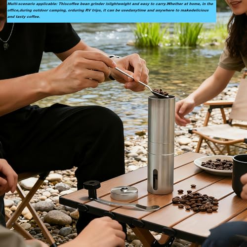 Manual Coffee Grinder with Ceramic Conical Burr