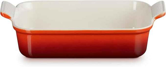 Le Creuset Stoneware Heritage Rectangular Dish, 2.5 qt. (10.5" x 7"), Cerise