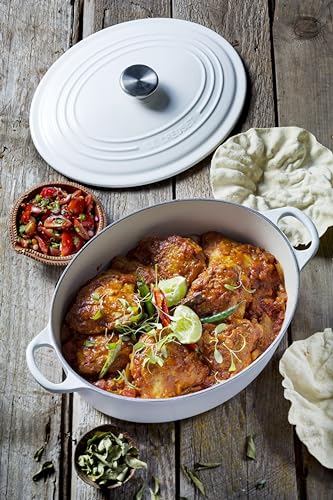 Enameled Cast Iron Oval Dutch Oven