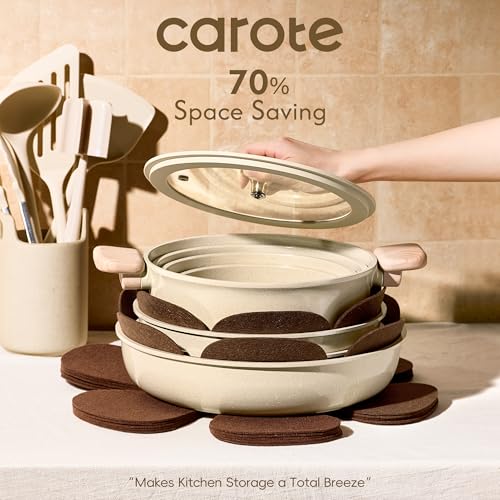 25pcs Ceramic Cookware Set