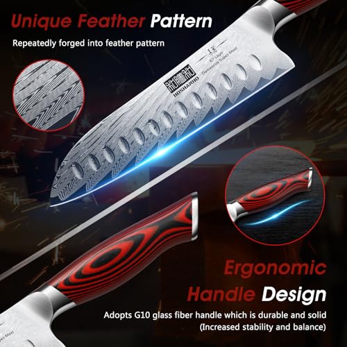 Damascus Knife Set (3 Count)