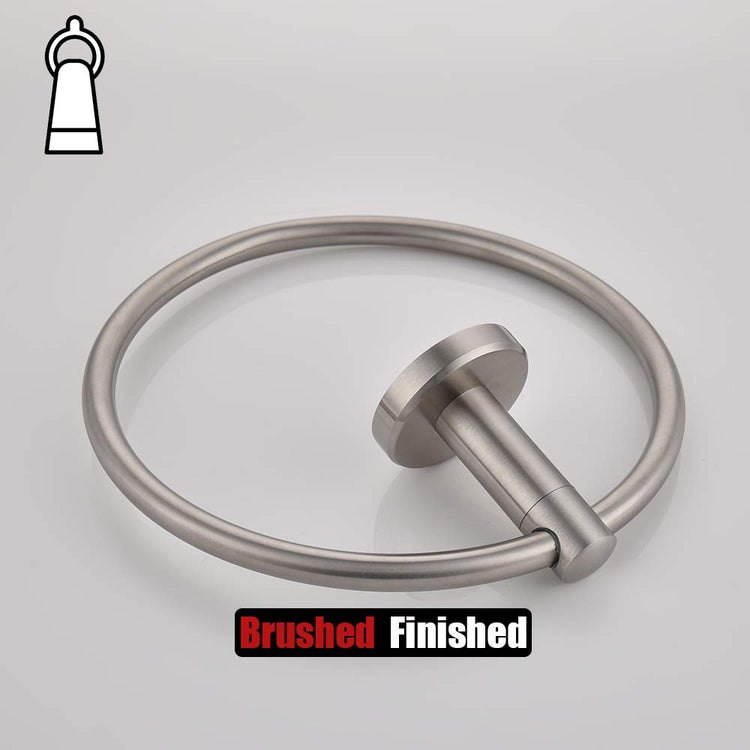 Towel Ring 304 Stainless Steel Hand Towel Holder for Bathroom