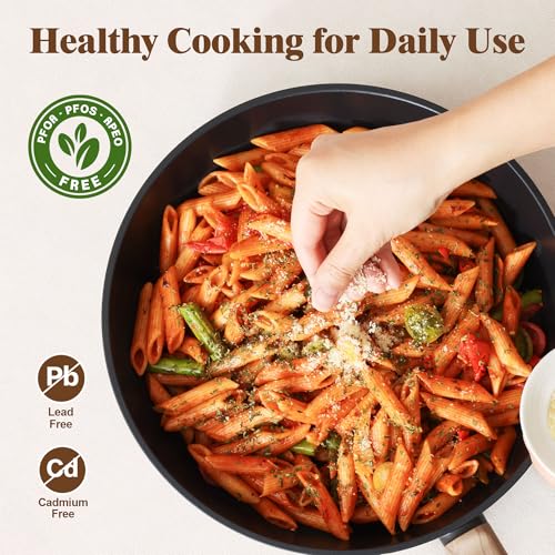 20Pcs Nonstick Pots and Pans Set