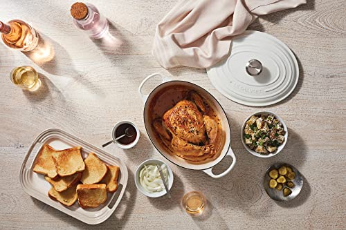 Enameled Cast Iron Oval Dutch Oven