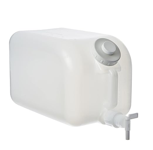 5 Gallon Plastic Dispenser Carboy with Spigot (2 Pack)