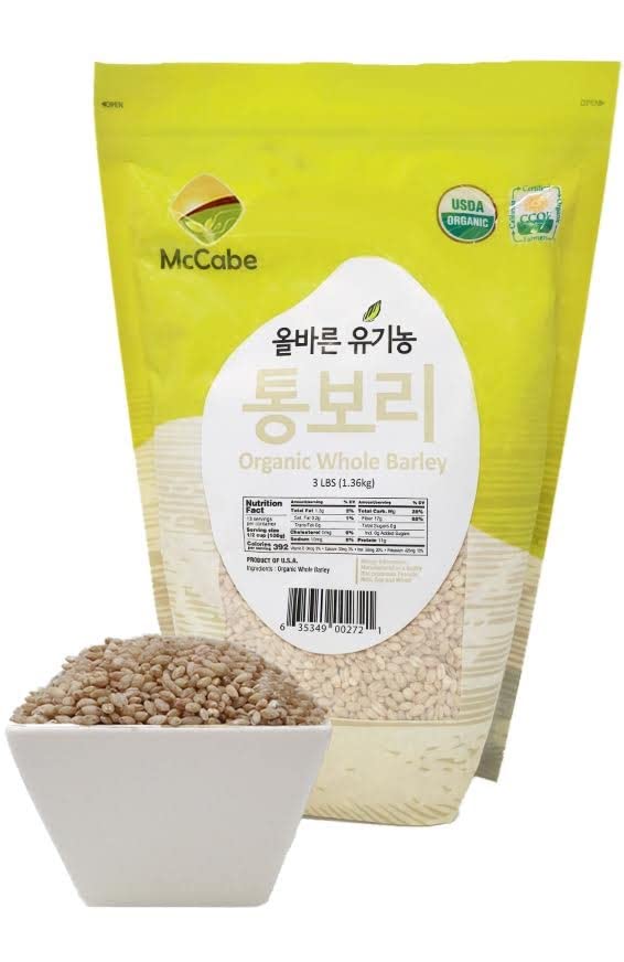 Organic Regular Pearled Barley (16 Ounce)