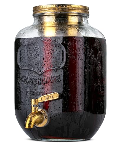 BTaT 1 Gallon Cold Brew Coffee Maker (Gold)