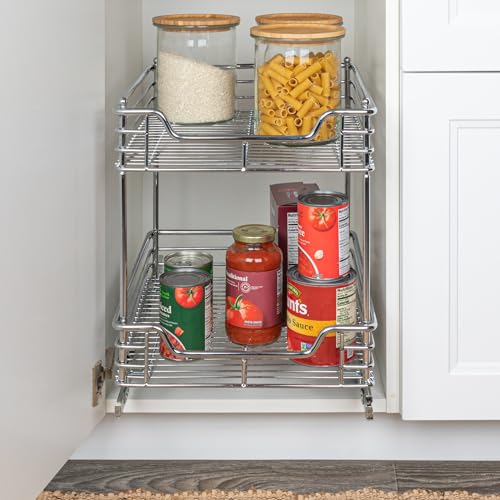 Chromed Steel 2 (2-Tier / 14.25" - Standard)