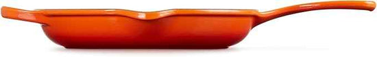 Le Creuset Enameled Cast Iron Signature Iron Handle Skillet, 9", Flame