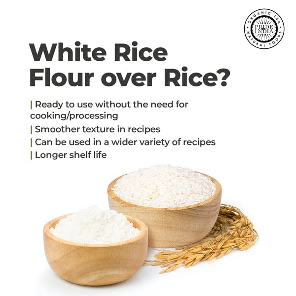 PACK of 6 White Rice Flour 1 lbs (96 Ounce)