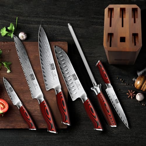 Knife Set with Block (7 Count)