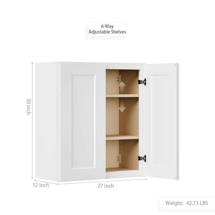 Solid Wood Laundry Room Wall Cabinets