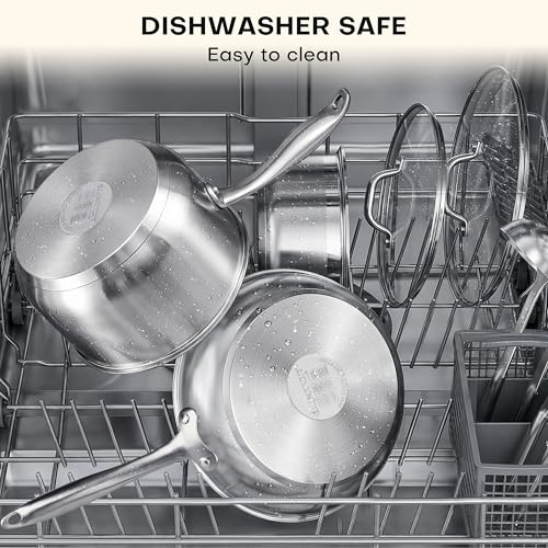 Stainless Steel Pots and Pans Set