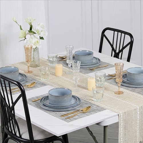Stoneware Dinnerware Sets for 2