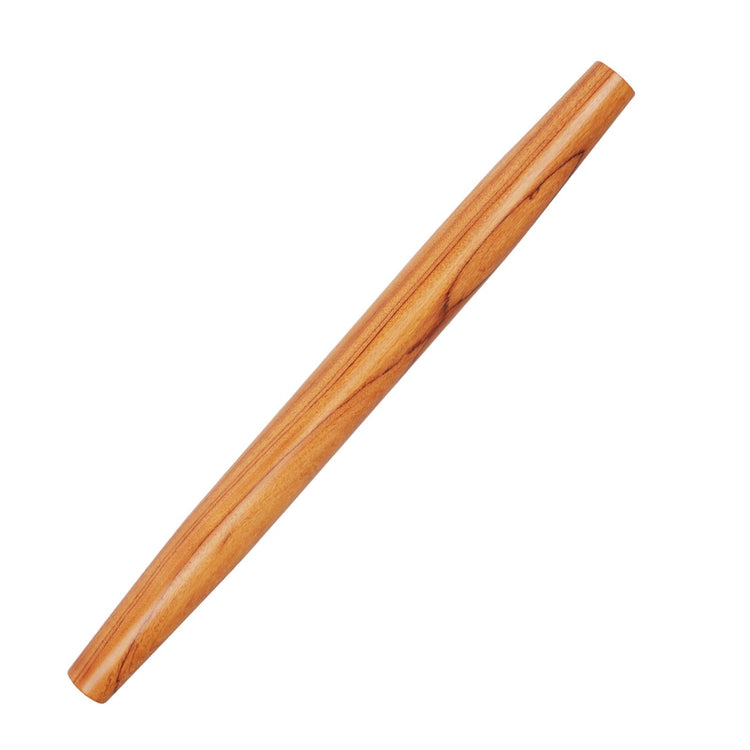Natural Solid Bubinga Wood French Rolling Pin for Baking