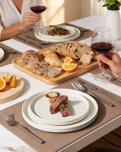 Stoneware Dinnerware Sets (18 Count)