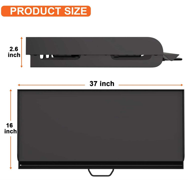 BBQ Future 16" x 38" Carbon Steel Griddle for Camp Chef 3 Burner Stove