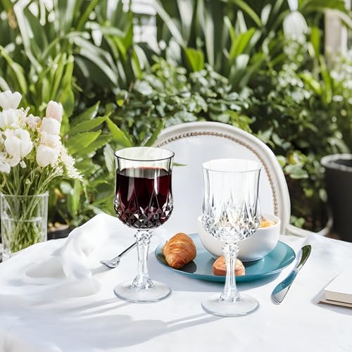 7OZ Plastic Wine Glasses (48 Count)
