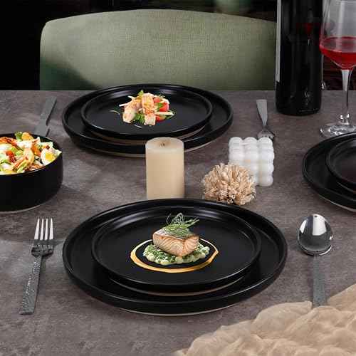 Stoneware Dinnerware Sets for 4