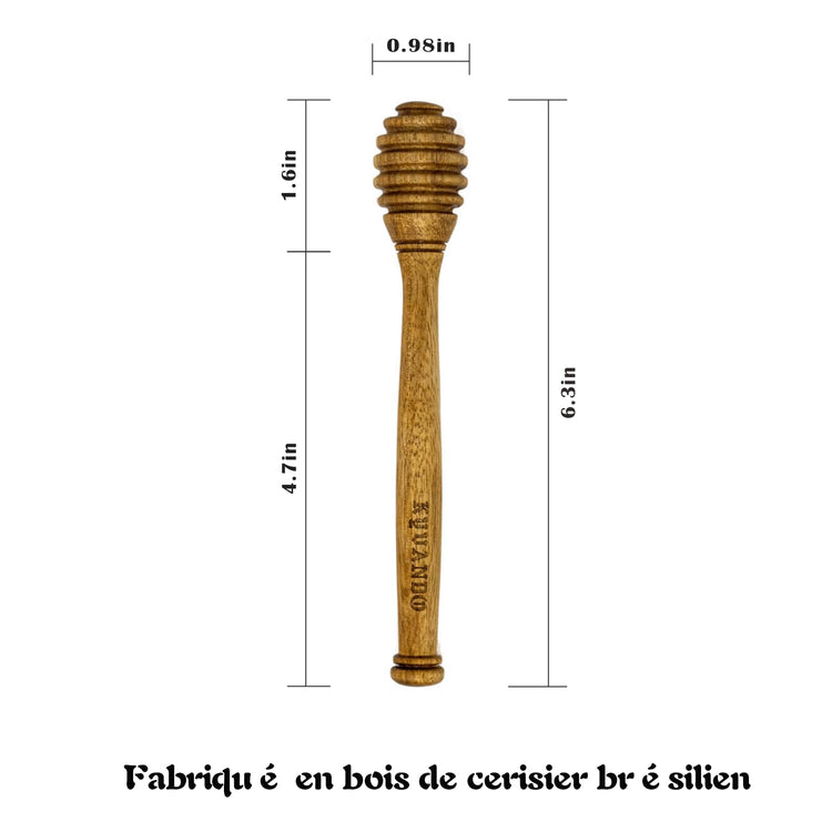 Brazilian Cherry Wood Honey Dipper