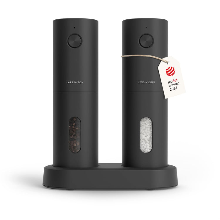 Electric Salt and Pepper Grinder Set