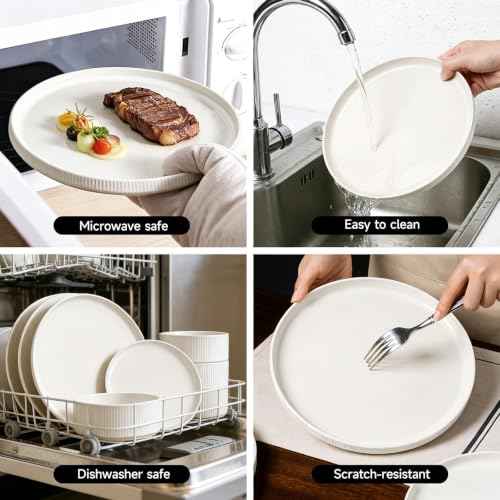 Stoneware Dinnerware Sets for 4 (12 Count)